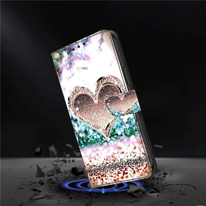 For Samsung Galaxy A05s 4G Case 3D Pattern PU Leather Stand Flip Phone Cover
