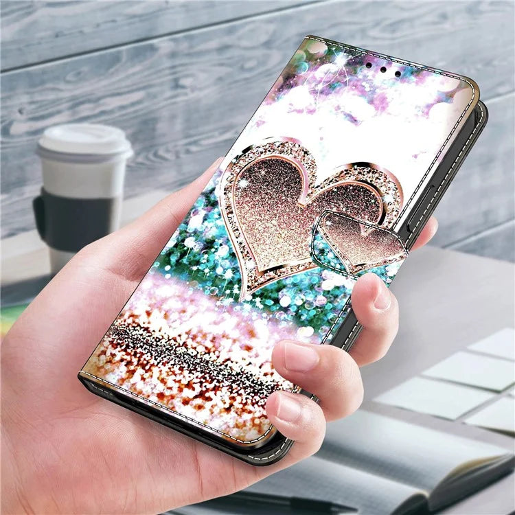 For Samsung Galaxy A05s 4G Case 3D Pattern PU Leather Stand Flip Phone Cover