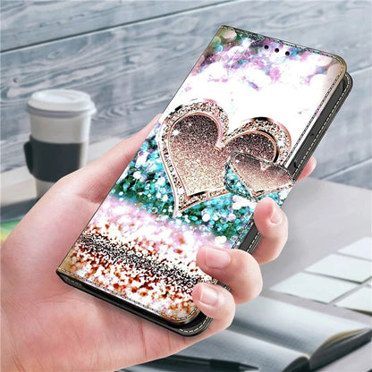 For Samsung Galaxy A05s 4G Case 3D Pattern PU Leather Stand Flip Phone Cover
