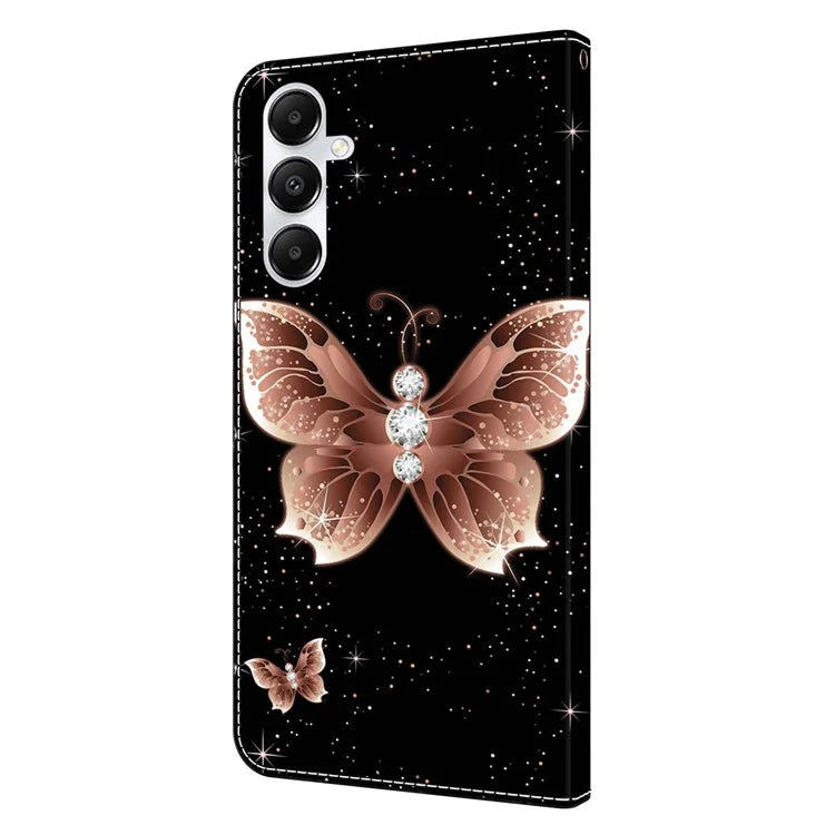 For Samsung Galaxy A05s 4G Case 3D Pattern PU Leather Stand Flip Phone Cover