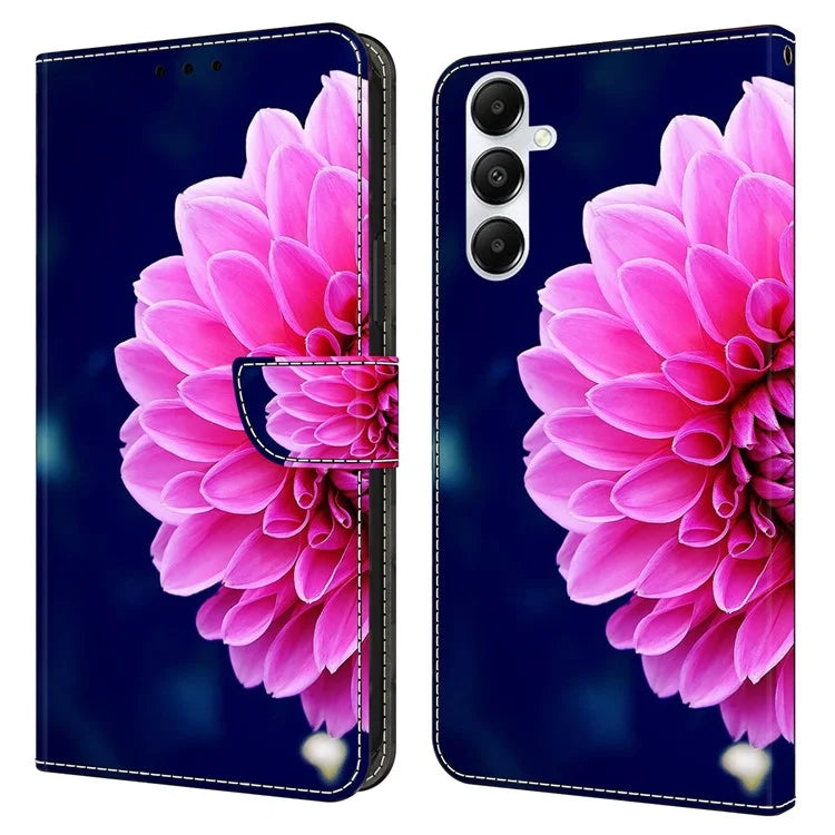 For Samsung Galaxy A05s 4G Case 3D Pattern PU Leather Stand Flip Phone Cover