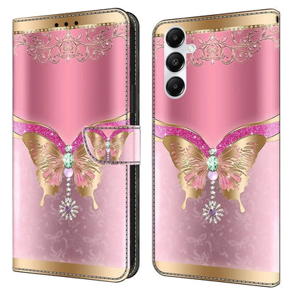 For Samsung Galaxy A05s 4G Case 3D Pattern PU Leather Stand Flip Phone Cover