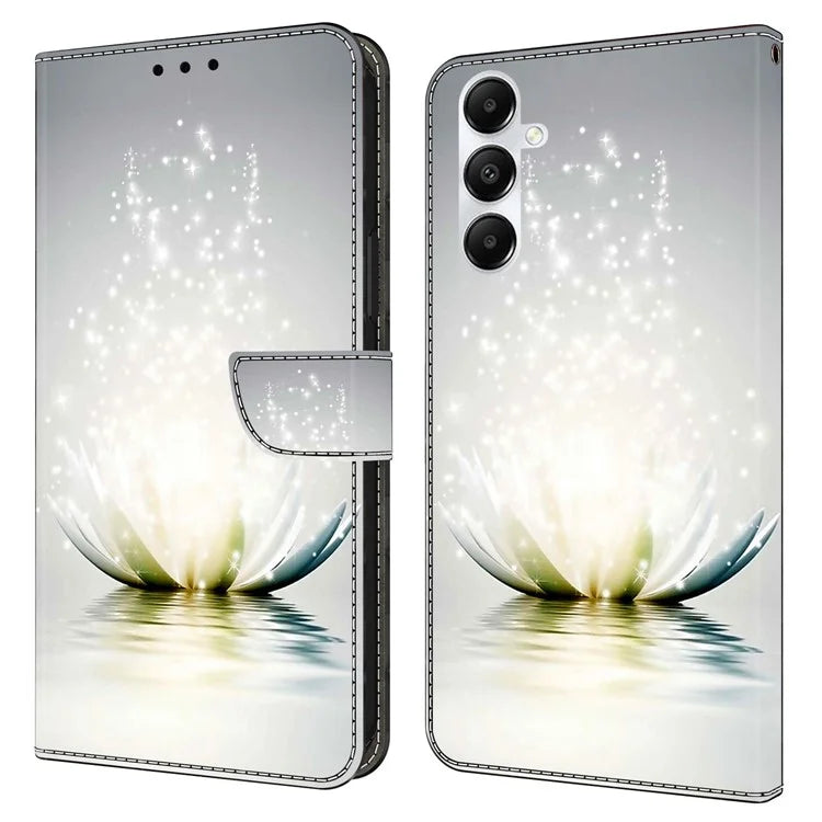 For Samsung Galaxy A05s 4G Case 3D Pattern PU Leather Stand Flip Phone Cover