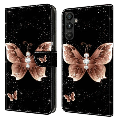 For Samsung Galaxy A15 4G Case 3D Pattern PU Leather Flip Protective Cover