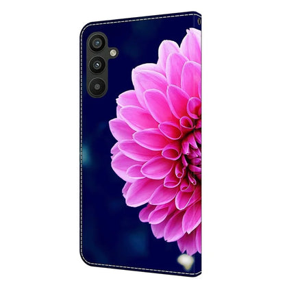 For Samsung Galaxy A15 4G Case 3D Pattern PU Leather Flip Protective Cover