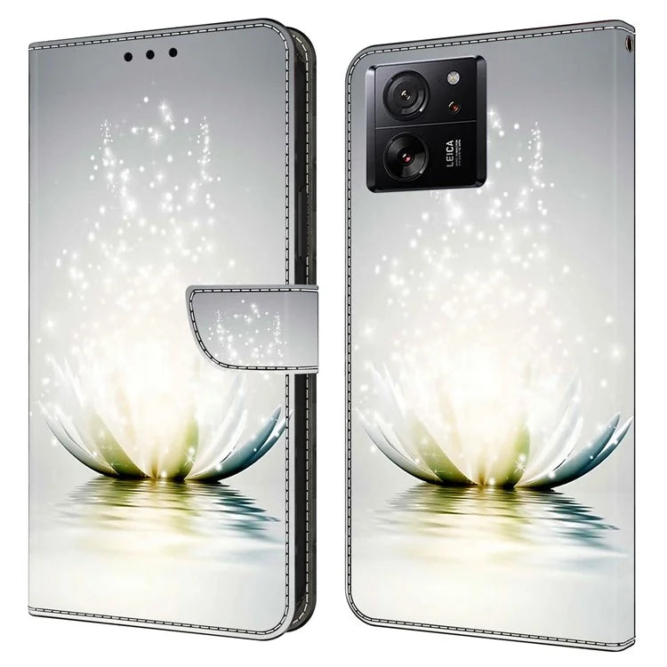For Xiaomi Redmi K60 Ultra / 13T / 13T Pro Case  Folio PU Leather 3D Pattern Printing Phone Cover