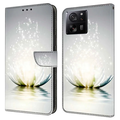 For Xiaomi Redmi K60 Ultra / 13T / 13T Pro Case  Folio PU Leather 3D Pattern Printing Phone Cover