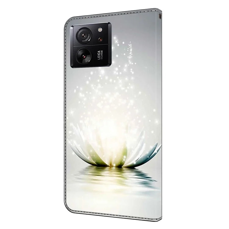For Xiaomi Redmi K60 Ultra / 13T / 13T Pro Case  Folio PU Leather 3D Pattern Printing Phone Cover