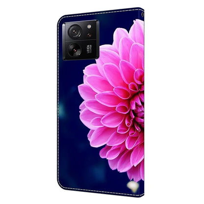For Xiaomi Redmi K60 Ultra / 13T / 13T Pro Case  Folio PU Leather 3D Pattern Printing Phone Cover