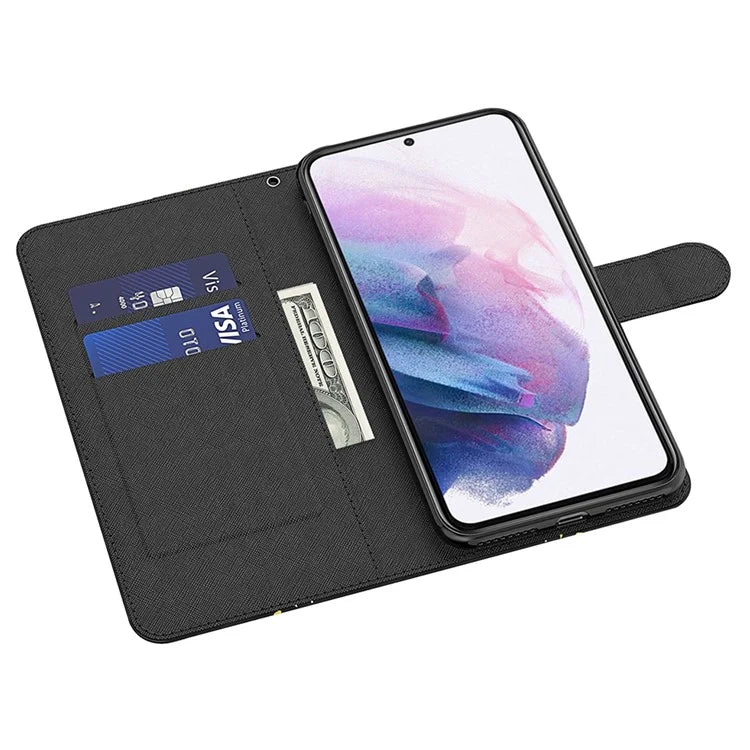 For Samsung Galaxy A05s 4G Case Flip PU Leather 3D Pattern Printing Phone Cover