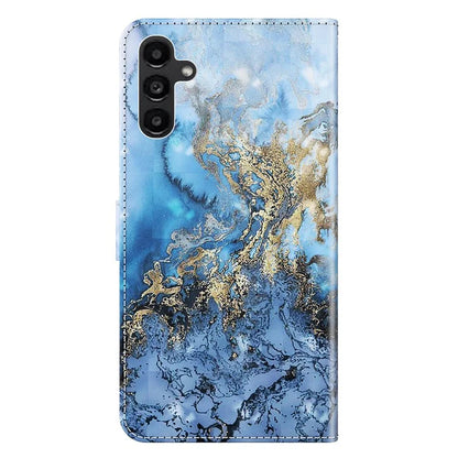 For Samsung Galaxy A05s 4G Case Flip PU Leather 3D Pattern Printing Phone Cover