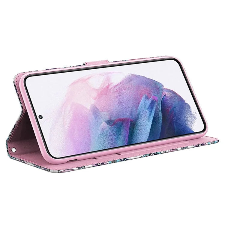 For Samsung Galaxy A05s 4G Case Flip PU Leather 3D Pattern Printing Phone Cover