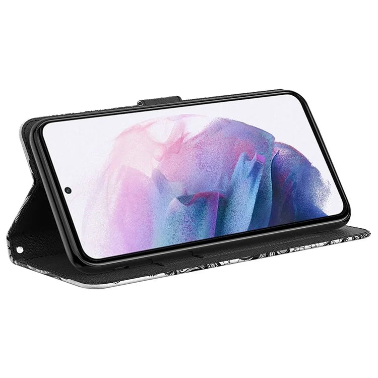 For Samsung Galaxy A15 4G Case 3D Pattern Print PU Leather Wallet Phone Cover