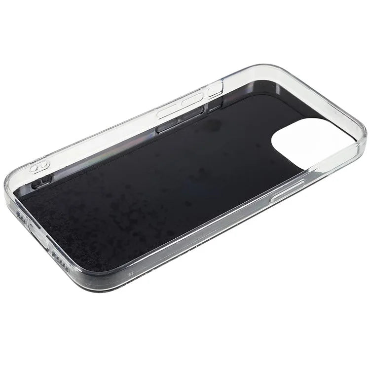 For iPhone 15 Plus Case Starry Sky Sparkle Epoxy Soft TPU Phone Cover