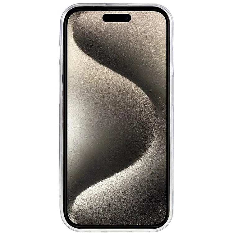 For iPhone 15 Pro Max TPU Case Starry Sky Sparkle Epoxy Protective Phone Back Cover