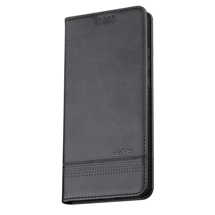 AZNS For Oppo A2 Pro 5G Case Cowhide Texture Leather Wallet Cover
