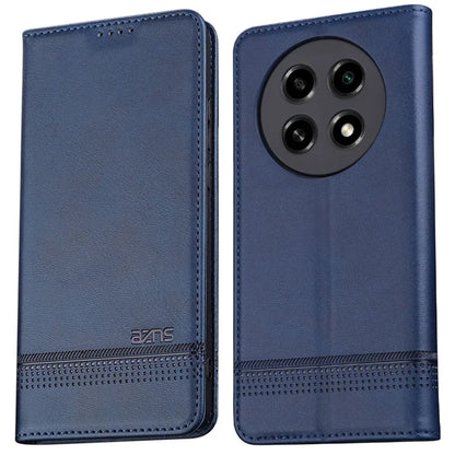 AZNS For Oppo A2 Pro 5G Case Cowhide Texture Leather Wallet Cover