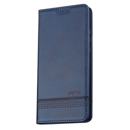 AZNS For Oppo A2 Pro 5G Case Cowhide Texture Leather Wallet Cover