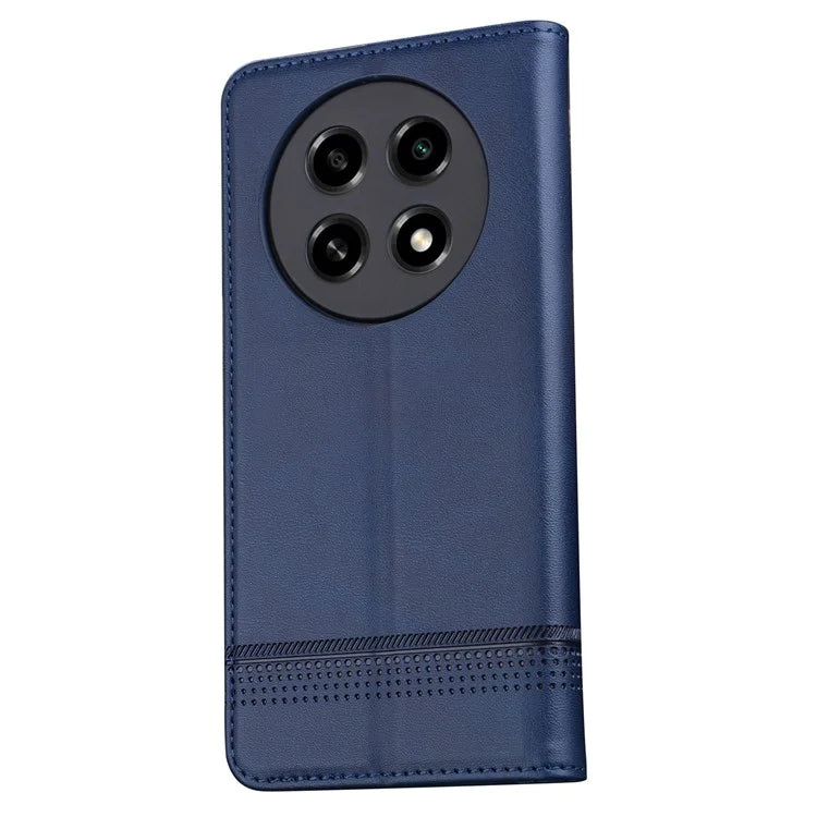 AZNS For Oppo A2 Pro 5G Case Cowhide Texture Leather Wallet Cover