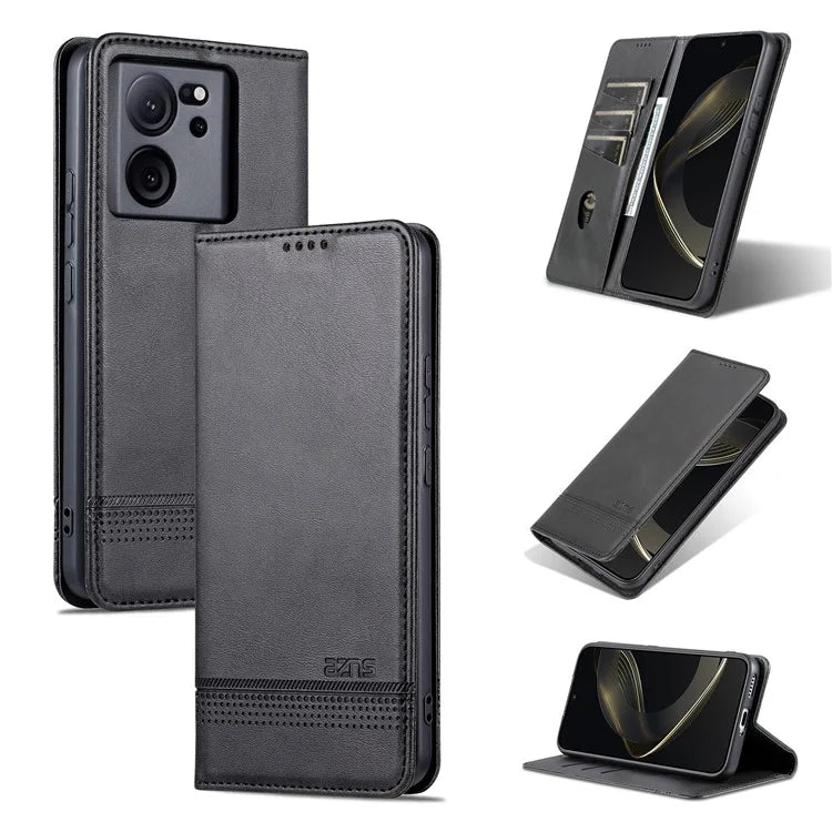 AZNS For Xiaomi 13T / 13T Pro / Redmi K60 Ultra Case Wallet Mobile Phone Cover