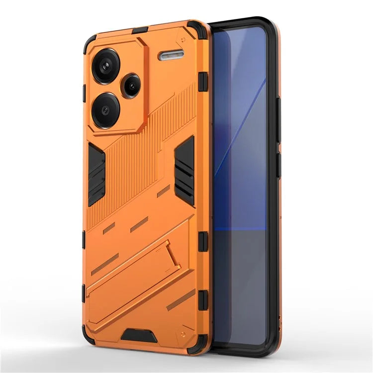 For Xiaomi Redmi Note 13 Pro+ 5G Case Anti-Scratch Kickstand PC+TPU Phone Cover