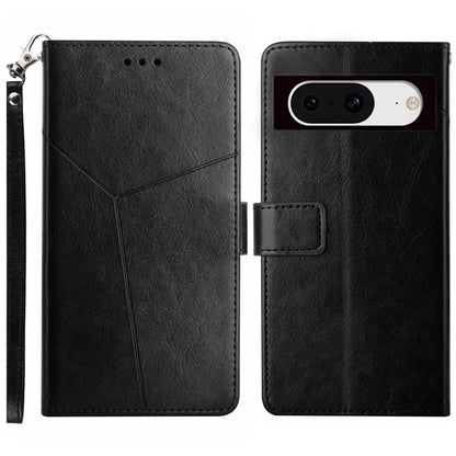 HT01 For Google Pixel 8a Case Imprinted Wallet Function Phone Leather Cover