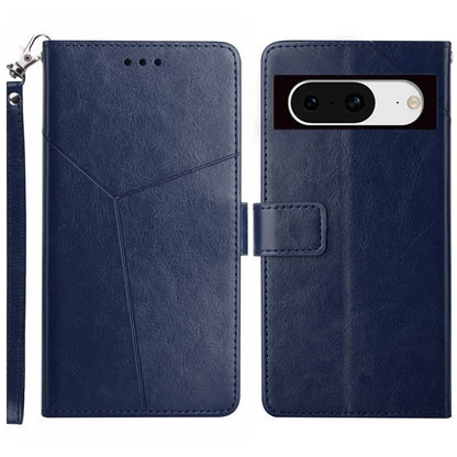 HT01 For Google Pixel 8a Case Imprinted Wallet Function Phone Leather Cover