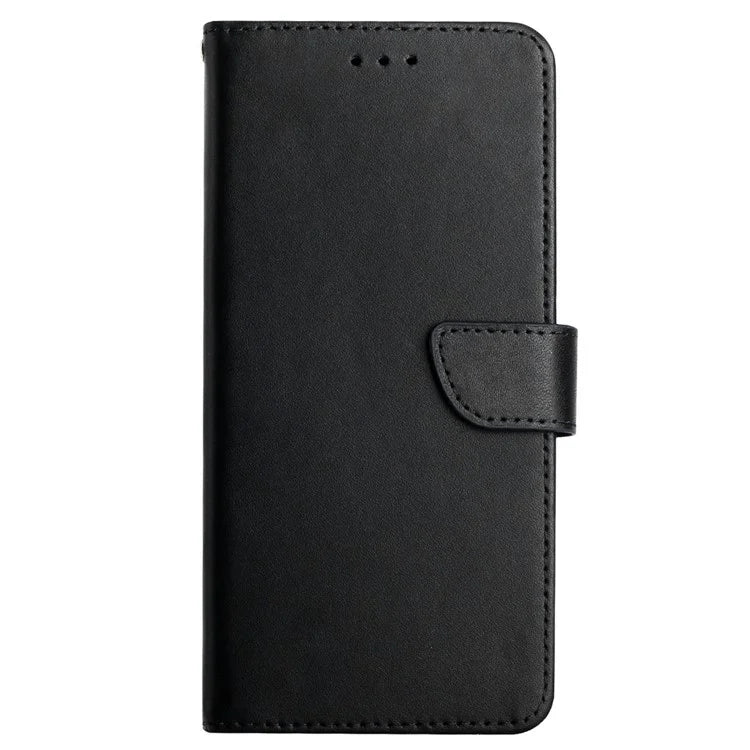 HT02 For Google Pixel 8a Case Genuine Cow Leather Stand Wallet Phone Cover