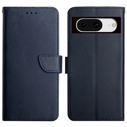 HT02 For Google Pixel 8a Case Genuine Cow Leather Stand Wallet Phone Cover