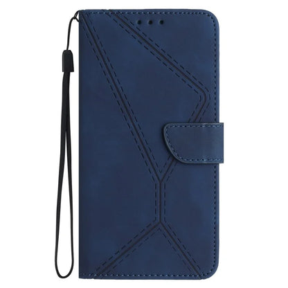 HT05 For Google Pixel 8a Case Imprinted Folio Flip PU Leather Phone Cover