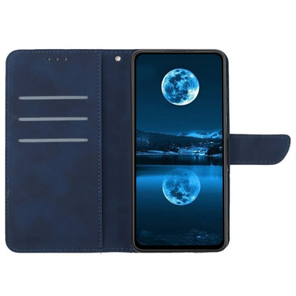 HT05 For Samsung Galaxy S24 Ultra Case Imprinted PU Leather Viewing Stand Phone Cover