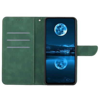HT05 For Samsung Galaxy S24 Ultra Case Imprinted PU Leather Viewing Stand Phone Cover
