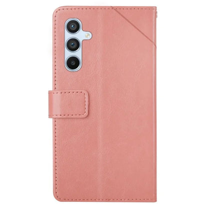 HT01 For Samsung Galaxy S24+ Case Drop-proof Imprinted Leather Phone Cover