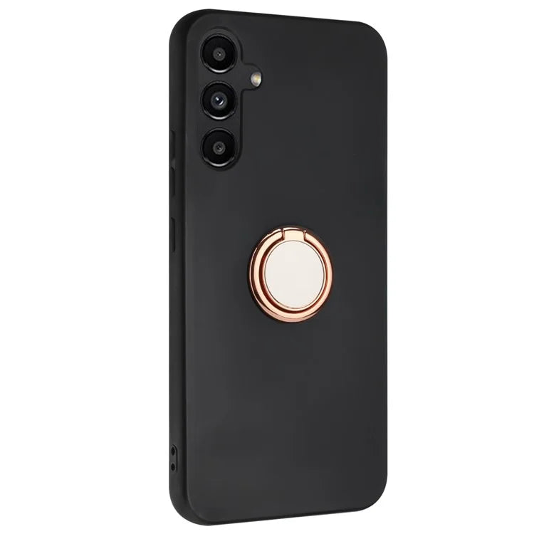 For Samsung Galaxy A15 4G Case TPU Phone Cover with Ring Kickstand
