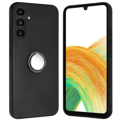 For Samsung Galaxy A15 4G Case TPU Phone Cover with Ring Kickstand