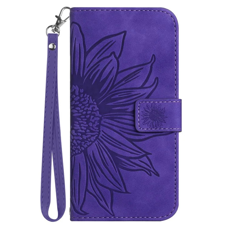 HT04 For Samsung Galaxy A15 4G Cover Skin-touch PU Leather Phone Case