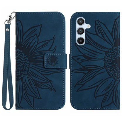 HT04 For Samsung Galaxy S24+ Cover Scratch Resistant PU Leather Phone Case