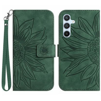 HT04 For Samsung Galaxy S24+ Cover Scratch Resistant PU Leather Phone Case
