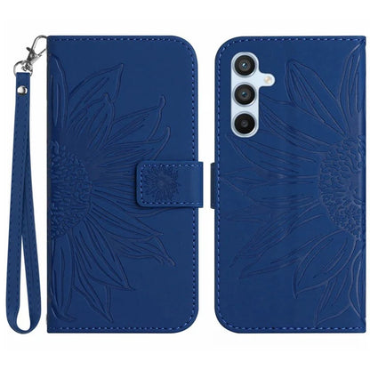 HT04 For Samsung Galaxy S24+ Cover Scratch Resistant PU Leather Phone Case