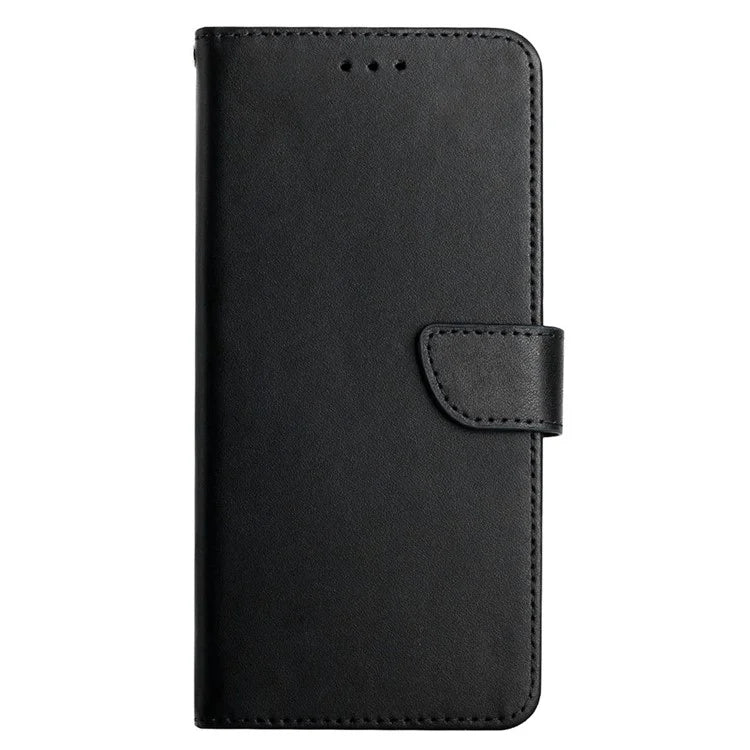 HT02 For Samsung Galaxy A15 4G Case Wallet Genuine Cow Leather Phone Cover