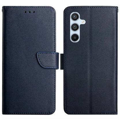 HT02 For Samsung Galaxy A15 4G Case Wallet Genuine Cow Leather Phone Cover