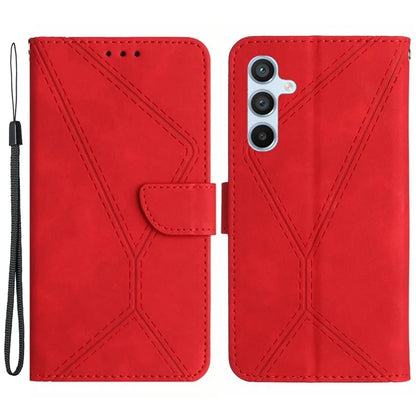 HT05 For Samsung Galaxy S24+ Case Skin-touch Wallet Leather Phone Cover