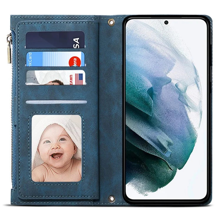 ESEBLE Star Series For Samsung Galaxy S24 Ultra Case Anti-drop Wallet Leather Phone Cover