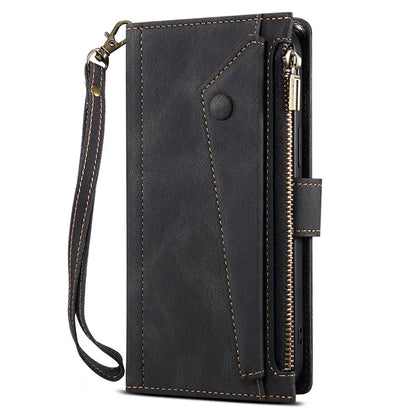 ESEBLE Star Series For Samsung Galaxy S24 Ultra Case Anti-drop Wallet Leather Phone Cover