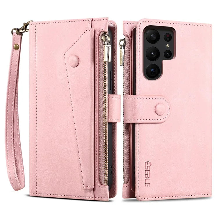 ESEBLE Star Series For Samsung Galaxy S24 Ultra Case Anti-drop Wallet Leather Phone Cover