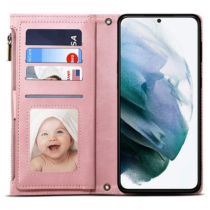 ESEBLE Star Series For Samsung Galaxy S24 Ultra Case Anti-drop Wallet Leather Phone Cover