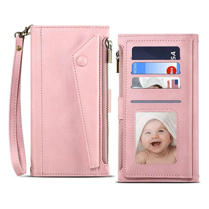 ESEBLE Star Series For Samsung Galaxy S24 Ultra Case Anti-drop Wallet Leather Phone Cover