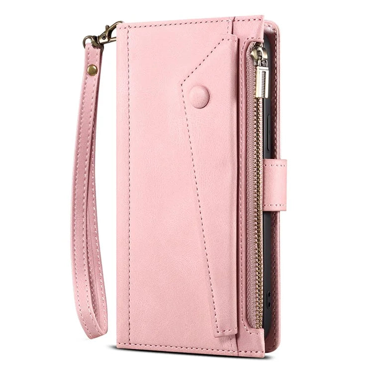 ESEBLE Star Series For Samsung Galaxy S24 Ultra Case Anti-drop Wallet Leather Phone Cover