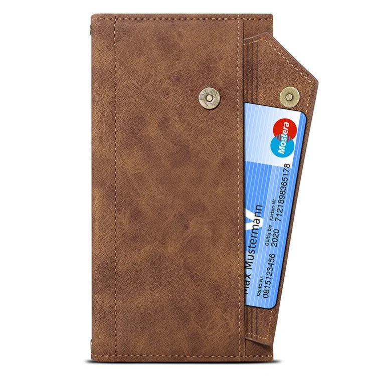 ESEBLE Star Series For Samsung Galaxy S24 Ultra Case Anti-drop Wallet Leather Phone Cover