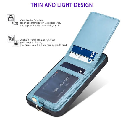 For Samsung Galaxy S24 Case Pattern Printed Card Holder Leather+TPU Phone Cover